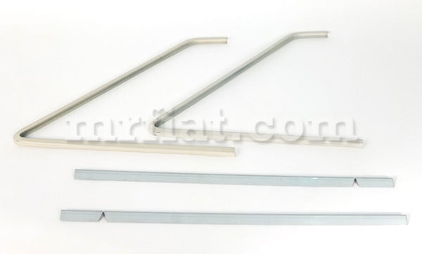 Fiat 124 Spider Quarter Window Steel Frame Set Doors Fiat   