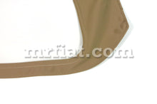 Load image into Gallery viewer, Fiat 124 Spider 2000 Tan Canvas Soft Top Roof Fiat
