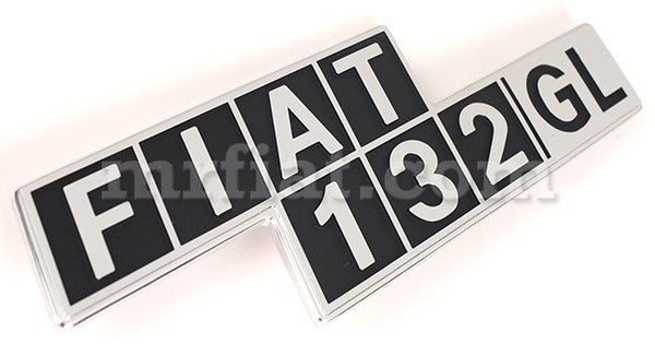 Fiat 132 GL Emblem 180x54 mm Emblems Fiat   