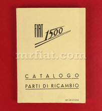 Load image into Gallery viewer, Fiat 1500 Parts Catalog Accessories Fiat   
