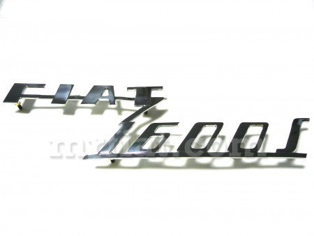 Fiat 124 Sport 1600 S Rear Emblem Emblems Fiat   