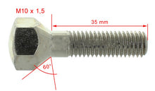 Cargar imagen en el visor de la galería, Fiat 500 126 Conical Wheel Nut Set Rims Fiat
