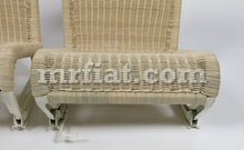 Load image into Gallery viewer, Fiat 500 600 Jolly Front Wicker Seat Set Interior Fiat   
