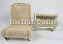 Load image into Gallery viewer, Fiat 500 600 Jolly Front Wicker Seat Set Interior Fiat   
