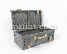 Load image into Gallery viewer, Fiat 500 600 Grey Plastic Wicker Suitcase Engine Compartment Fiat   
