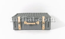 Load image into Gallery viewer, Fiat 500 600 Grey Plastic Wicker Suitcase Engine Compartment Fiat   
