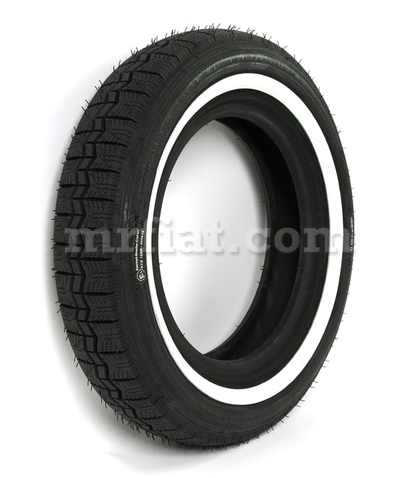 Fiat 500 600 Michelin X 125/12 20 mm Whitewall Tire Tires Fiat   