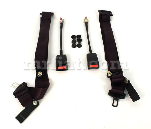 Lancia Fulvia Sport Zagato Non Retractable Seatbelt Set Fulvia Sport Zagato 2nd Series Lancia   