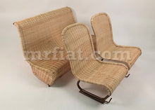 Load image into Gallery viewer, Fiat 500 600 Jolly Wicker Seat Set Recovering Service Interior Fiat   
