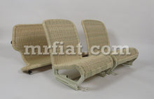 Cargar imagen en el visor de la galería, Fiat 500 600 Jolly Wicker Seat Set IN STOCK Interior Fiat   
