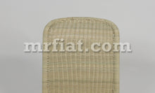 Load image into Gallery viewer, Fiat 500 600 Jolly Wicker Seat Set IN STOCK Interior Fiat
