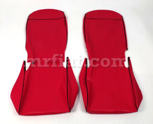 Load image into Gallery viewer, Fiat 500 F/R Red Seat Covers Upholstery Fiat   
