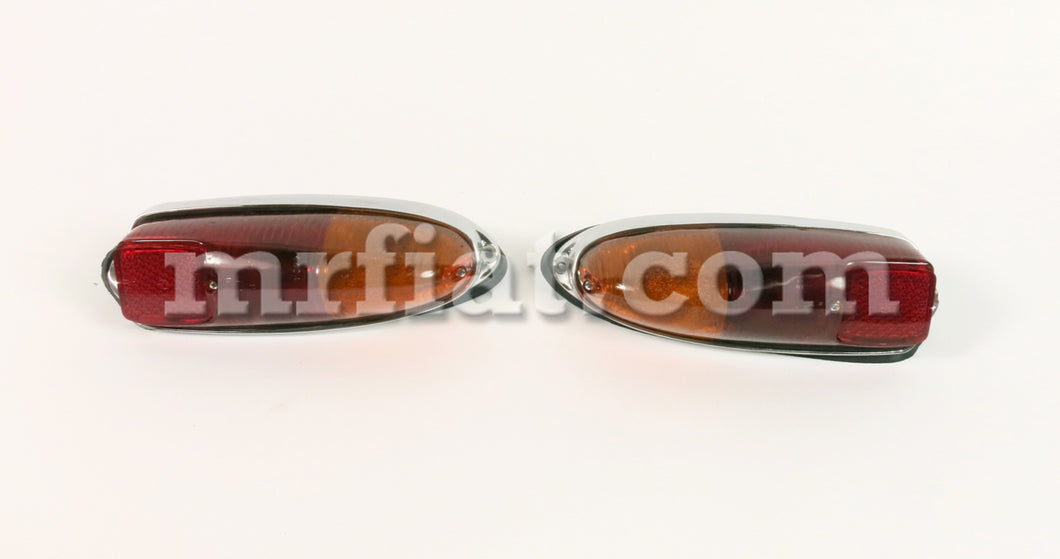 Fiat 500 Giardiniera Complete Tail Light Set Lights Fiat   