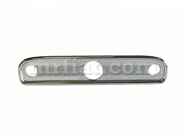 Fiat 500 N/D Giardiniera Chromed Dashboard Plate Interior Fiat   