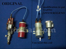 Cargar imagen en el visor de la galería, Fiat 500 Abarth Distributor Cap Abarth and Giannini Fiat   
