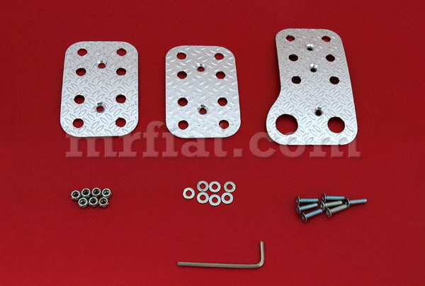 Fiat 500 Aluminum Pedals Kit Interior Fiat   