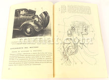 Load image into Gallery viewer, Fiat Topolino B User Manual Accessories Fiat
