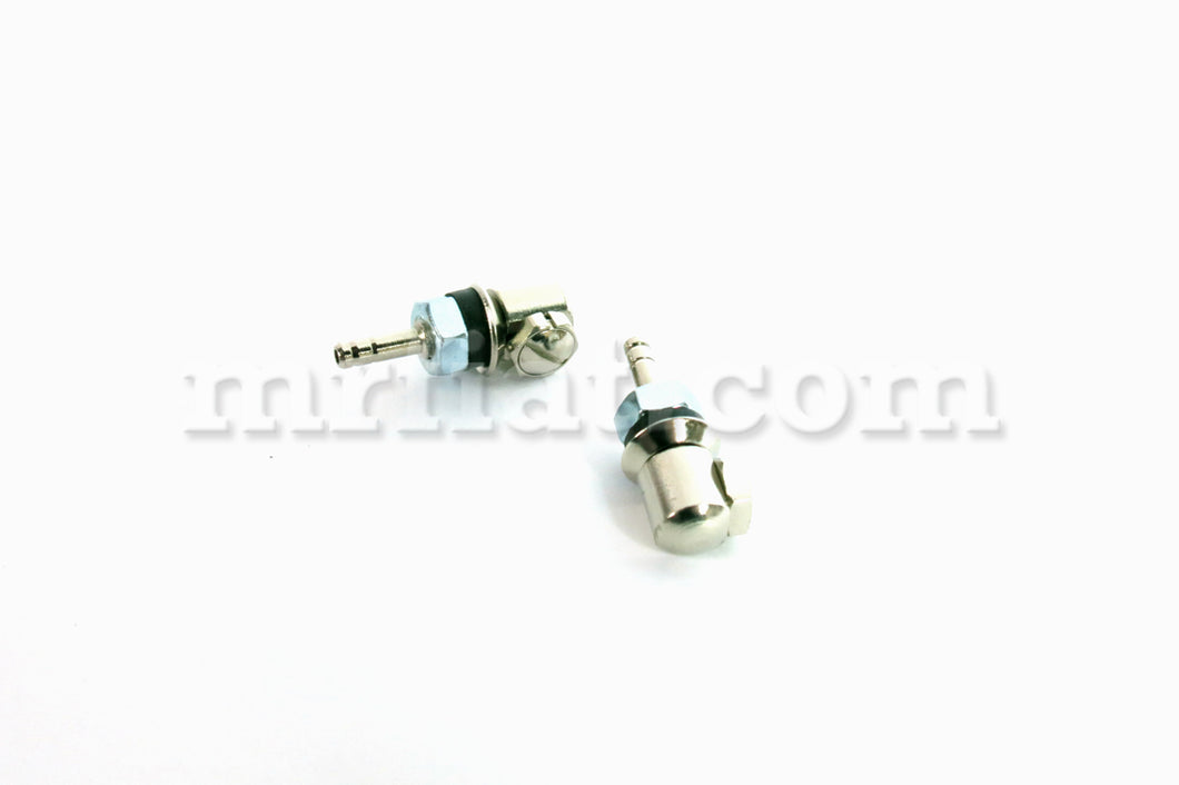 Fiat 500 600 Chrome Wiper Nozzles Set Wiper System Fiat