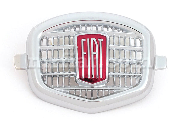 Fiat 500 D/F Chromed Front Grill Emblems Fiat   