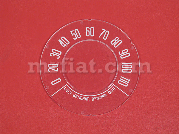 Fiat 500 D Speedometer Lens Interior Fiat   