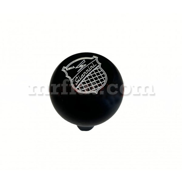 Fiat 500 Giannini Gearshift Knob Black Metal Interior Fiat   