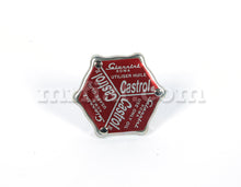 Cargar imagen en el visor de la galería, Fiat 500 Giannini Castrol Oil Cap Abarth and Giannini Fiat
