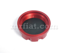 Load image into Gallery viewer, Fiat 500 Giannini Red Aluminum Fuel Tank Cap
