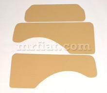 Load image into Gallery viewer, Fiat 500 Giardiniera Beige Door Panels Set Upholstery Fiat

