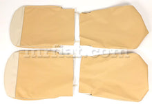 Load image into Gallery viewer, Fiat 500 Giardiniera Beige Seat Covers Set Upholstery Fiat   
