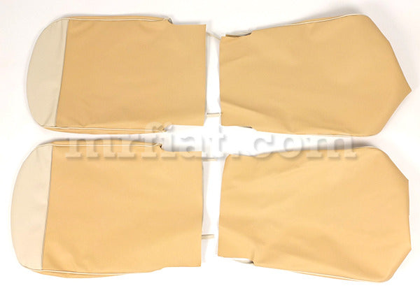 Fiat 500 Giardiniera Beige Seat Covers Set Upholstery Fiat   