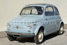 Cargar imagen en el visor de la galería, Fiat 500 Grey Indoor Fabric Car Cover 1957-75 Accessories Fiat   
