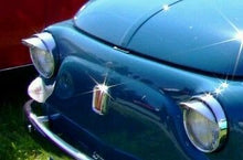 Load image into Gallery viewer, Fiat 500 Headlight Eyelid Set Lights Fiat
