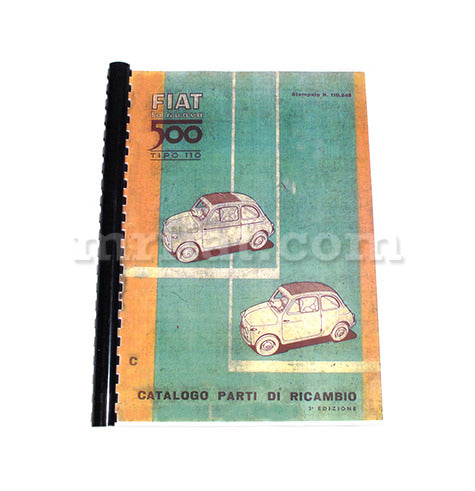 Fiat 500 N/D Italian Parts Catalog Accessories Fiat   