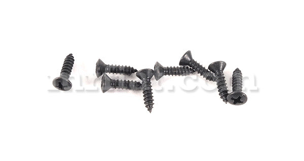 Fiat 500 L Door Sill Molding Black Screws Kit Interior Fiat   