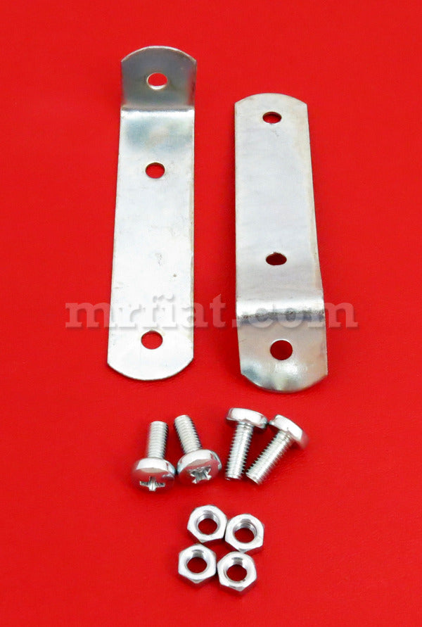 Fiat 500 600 Front License Plate Mounting Bracket Set Accessories Fiat   