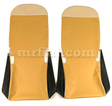 Cargar imagen en el visor de la galería, Fiat 500 N/D Beige Seat Covers Upholstery Fiat   

