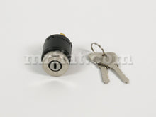 Load image into Gallery viewer, Fiat 500 N/D/F Key Ignition Switch Flat Connectors Chromed Ring Electrical and Ignition Fiat   
