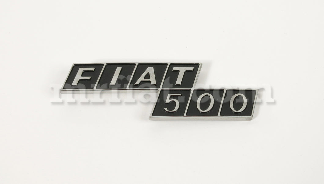 Fiat 500 Steel Rear Emblem Emblems Fiat   