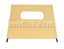 Load image into Gallery viewer, Fiat 500 F/L/R Panoramic Beige Roof Fabric 1965-75 Roof Fiat   
