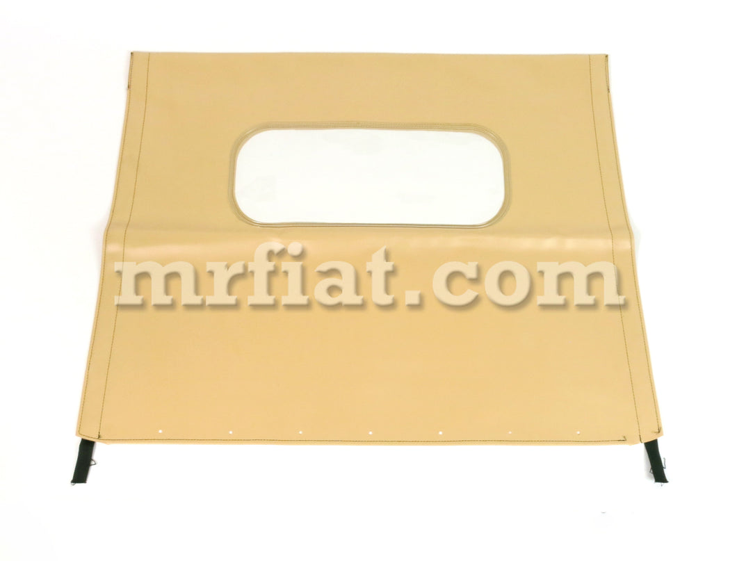 Fiat 500 F/L/R Panoramic Beige Roof Fabric 1965-75 Roof Fiat   