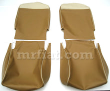 Cargar imagen en el visor de la galería, Fiat 500 F/R Tan Seat Cover Set 1965-1975 Upholstery Fiat
