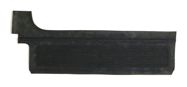 Fiat 600 Rear Vertical Left Rubber Mat # 11 Interior Fiat   