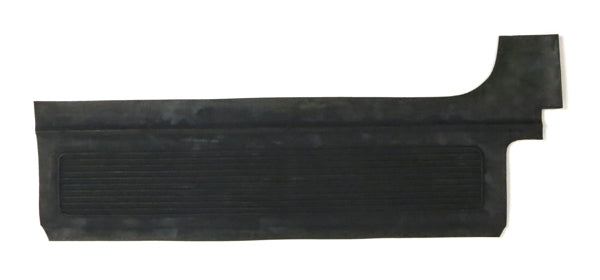 Fiat 600 Rear Vertical Right Rubber Mat # 12 Interior Fiat   