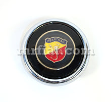 Cargar imagen en el visor de la galería, Fiat 500 600 Abarth Complete Black Horn Button Abarth Fiat   
