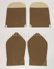 Load image into Gallery viewer, Fiat 600 Dark Brown Seat Covers Set Interior Fiat   
