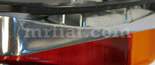 Cargar imagen en el visor de la galería, Fiat 600 D Chromed Plastic Rear Tail Light Set Complete Lights Fiat   
