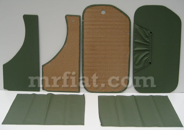 Fiat 600 Green Door Panels Set Interior Fiat   