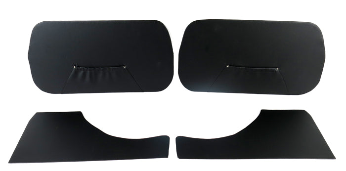 Fiat 600 Black Door Panels Set Suicide Doors Interior Fiat