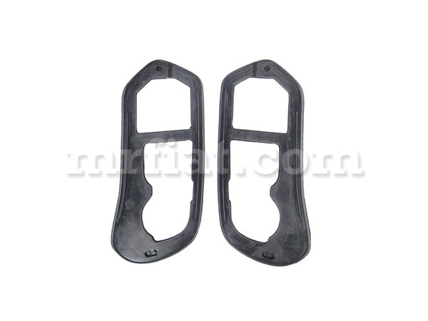 Fiat 600 D Rear Lens Gasket Set Type 2 Lights Fiat   