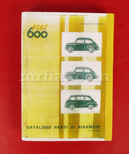 Load image into Gallery viewer, Fiat 600 Italian Parts Catalog Accessories Fiat   
